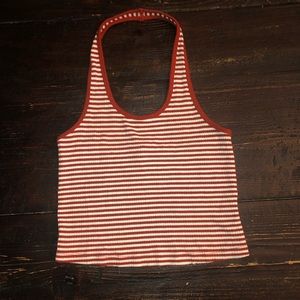 Striped Halter Top
